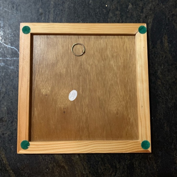 ABBOTT 🍆 Eggplant Tile Trivet - Picture 2 of 6